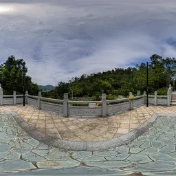 The summit platform during the day