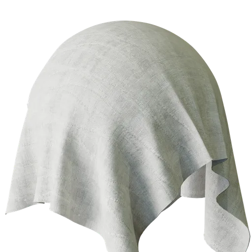 Graphical White Sheer