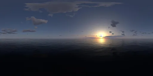 Bluesea Evening Highsky Cloud