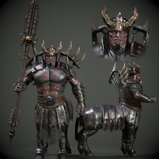 Demonic Centaur Warrior
