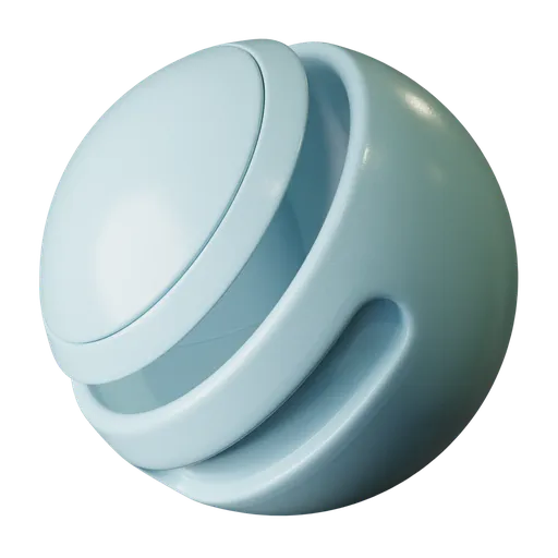 Light Blue Lacquered Surface