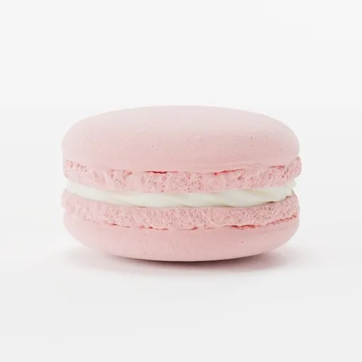 Strawberry Milk Macaron(high detailed)