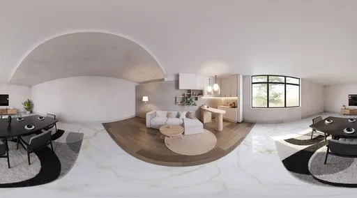 Modern Open-Plan Interior