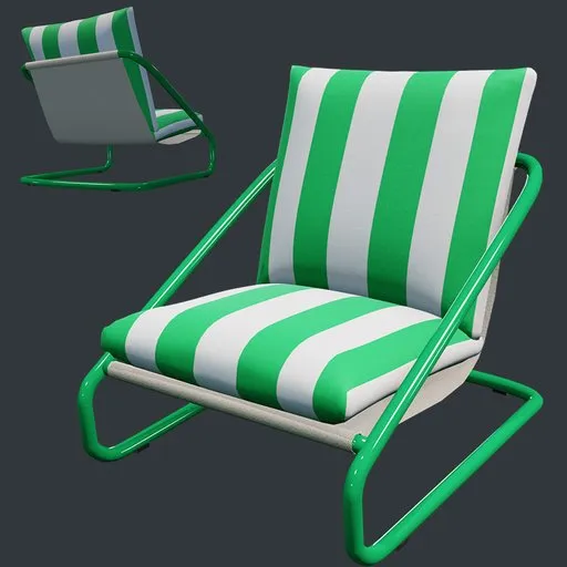 IKEA ONNESTAD Green Armchair