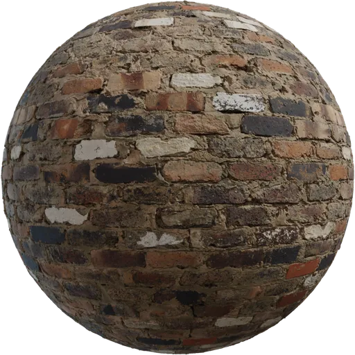 Mixed Brick Wall