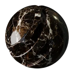 Brown Cream Alabaster Marble