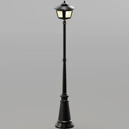 Vintage Street Lamp Post
