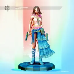 Yuna from Final Fantasy X-2