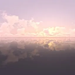 Sunset over the sea