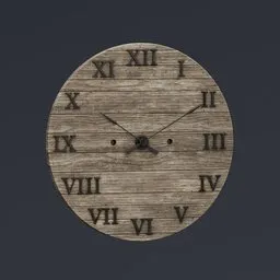 Rustic Wall Clock