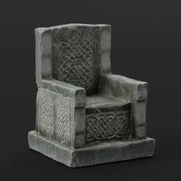 Celtic Stone Throne