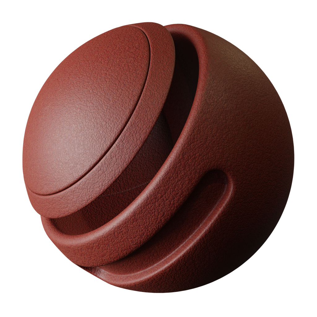 BlenderKit | Download the FREE Red Leather material