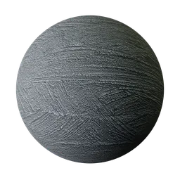 Charcoal Troweled Stucco