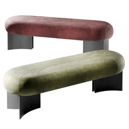 FIFTYFOURMS Banquette Balance Bench