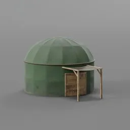 Green yurt