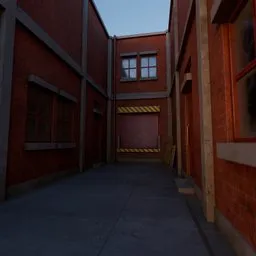 Loading unloading alley street