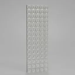 Bubble Glass Block Wall