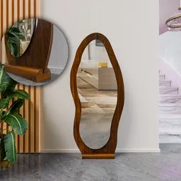 Modern Irregular Mirror M6