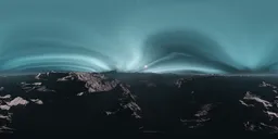 Sci-fi Rugged Landscape Planet