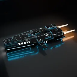 Sci Fi battle Ship