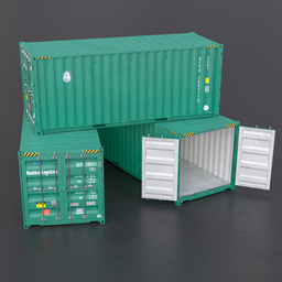 20ft Cargo Container(Green)