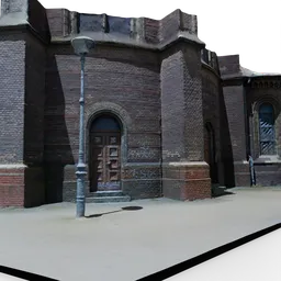 Old Round Building Entrances