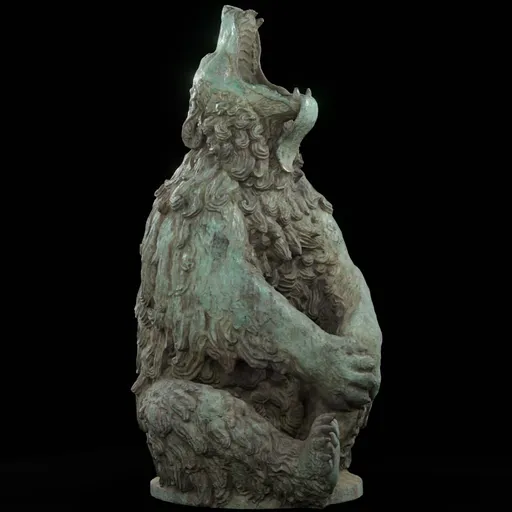 Vs seated bear