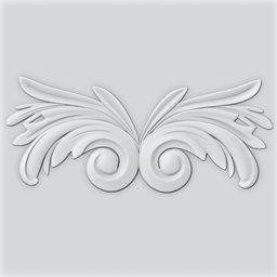 Intricate 3D sculpting brush effect for creating detailed ornamentation on models, ideal for Blender users.