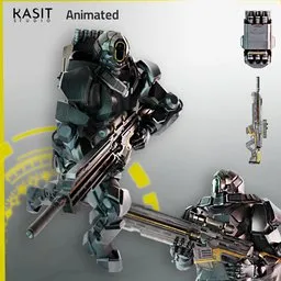 Exo Robot Animated