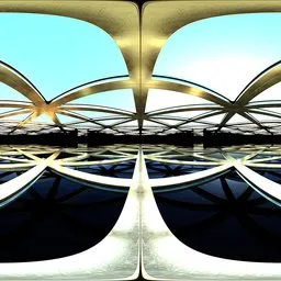 Golden Dome Reflection