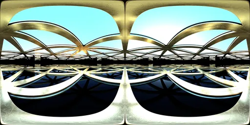 Golden Dome Reflection
