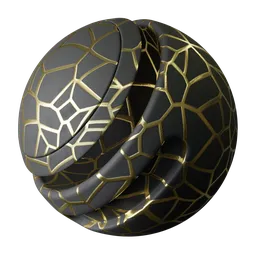 Charcoal Gold Kintsugi