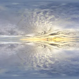 Infinite Sky - Cloudy Overcast Sunset