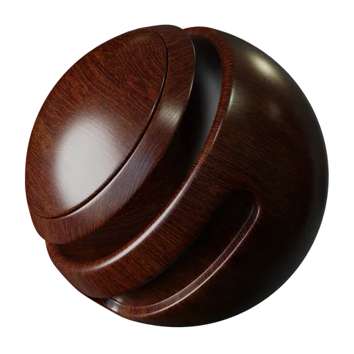 Simple dark wood