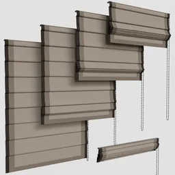 GD Roman Blind Curtain