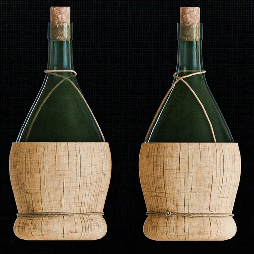 Tuscan Wine in Fiasco Basket