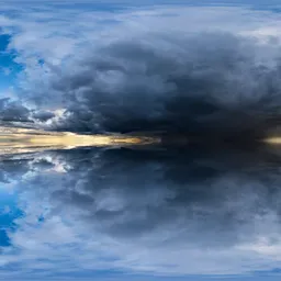 Infinite Real Sky - Dark Storm Cloud