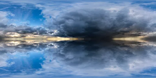 Infinite Real Sky - Dark Storm Cloud