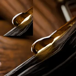 Animated water droplet shot