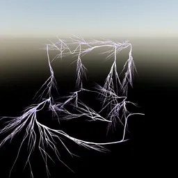 Roots / Tree Trunk / Lightning Bolt Generator
