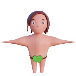 Stylized Jungle Character