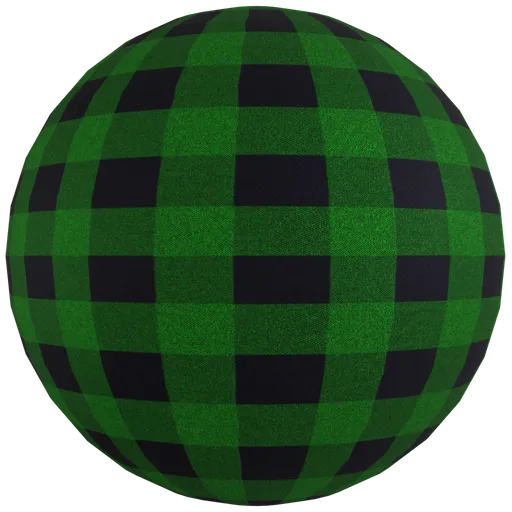 Green Checkered Fabric