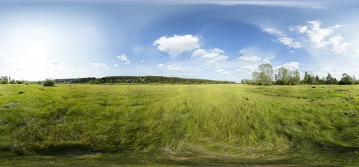 Narew Field, 20k, unclipped sun