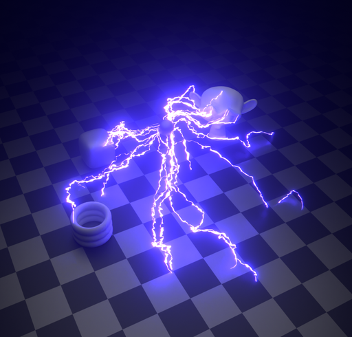 Lightning Generator | FREE Geometry Nodes Generators Node Groups | Blendkit