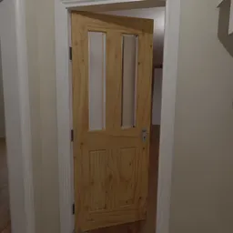 Standard UK Internal Door - Knotty Pine