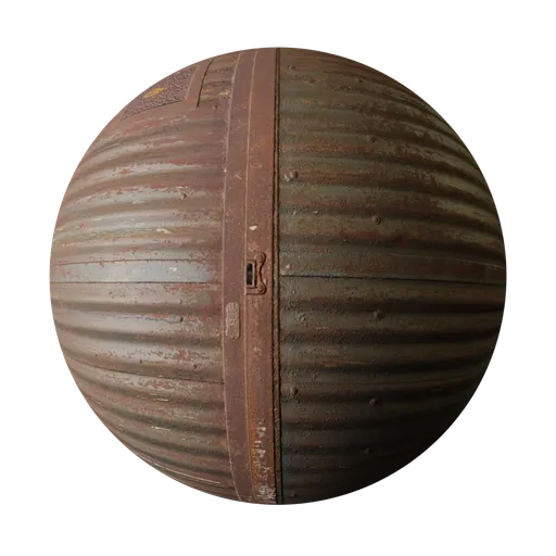 Old elevator door