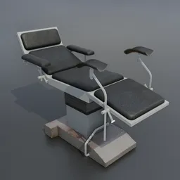 Hospital surgical bed