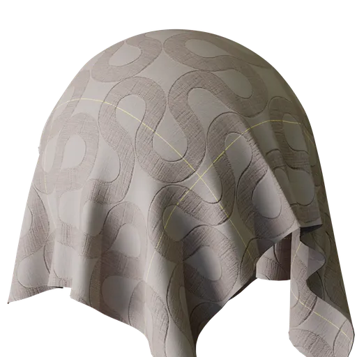 Graphical Brown Jacquard