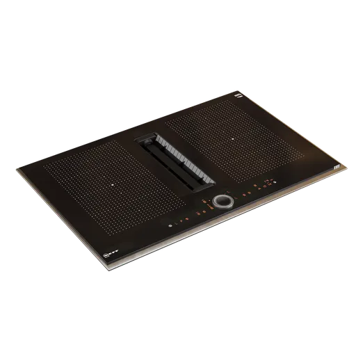 Highly detailed Blender 3.6 3D model of a modern induction hob with a sleek design, available in .blend format, rendered with Cycles.