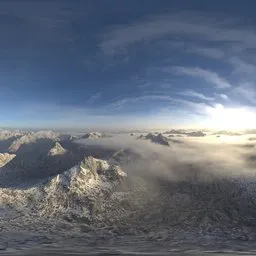 Mountain Aerial Landscape Sunny